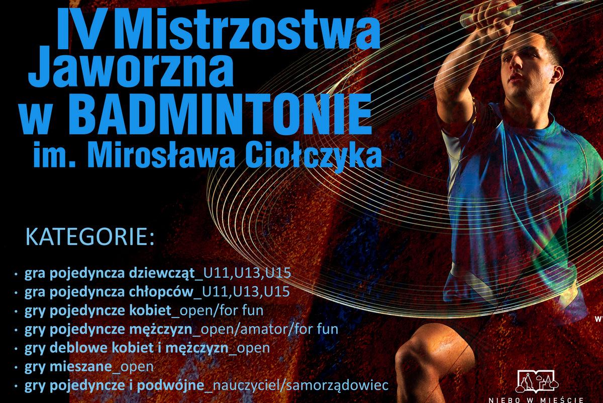 Zbliżają się mistrzostwa w badmintonie