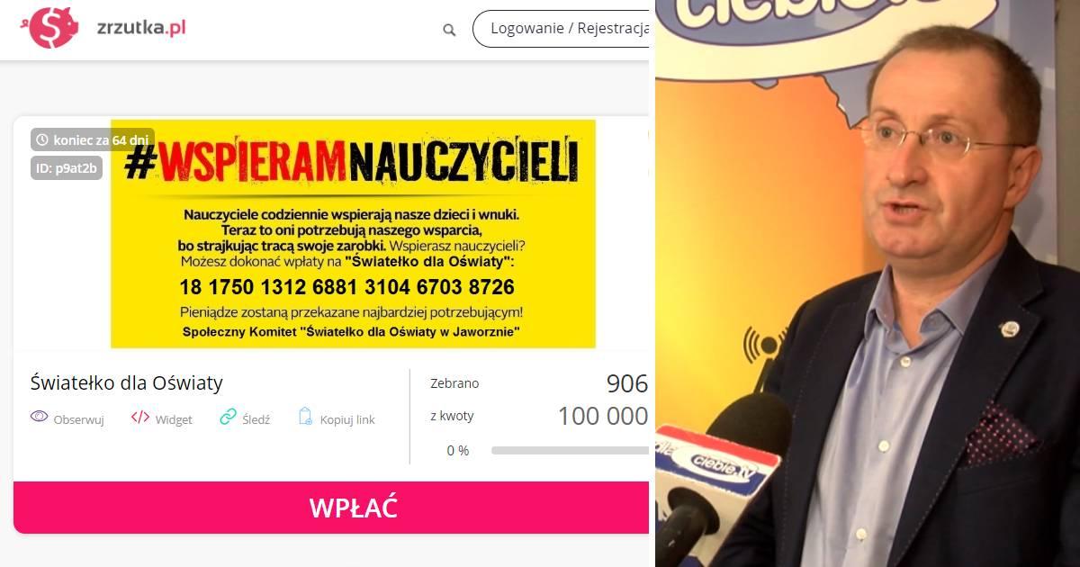 Powołali Społeczny Komitet. Zbierają środki dla nauczycieli