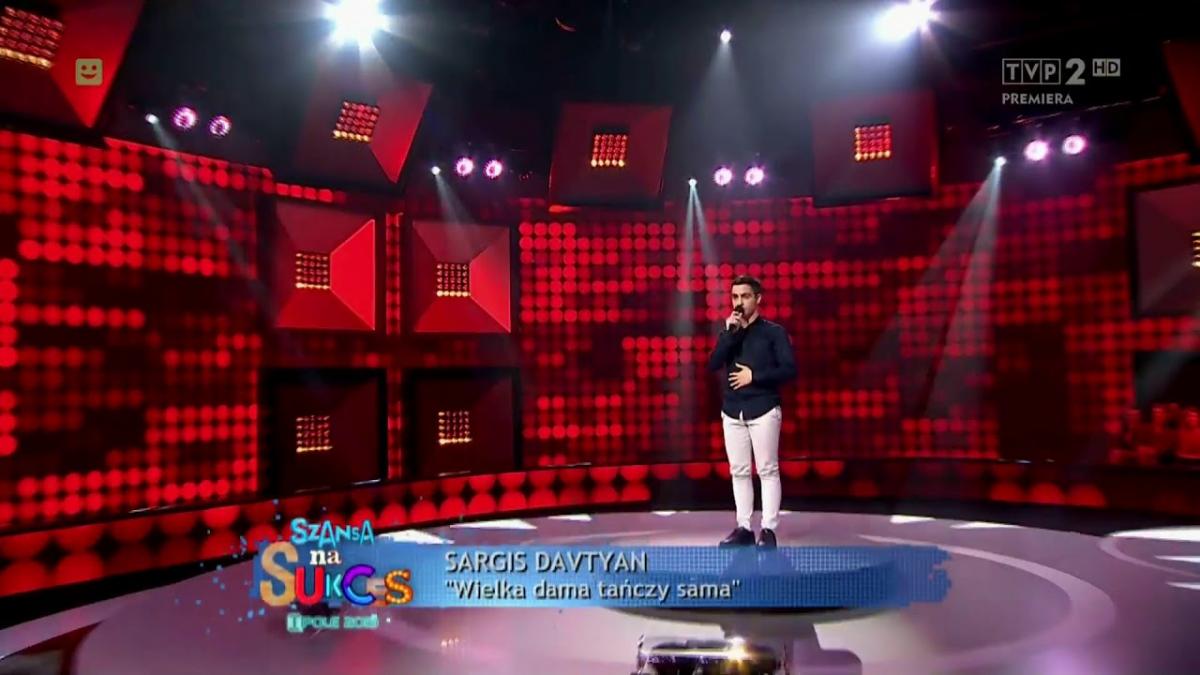 Sargis Davtyan wystąpił w Szansie na Sukces