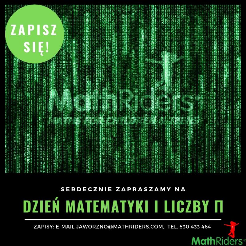 Dzień matematyki i liczby π – bezpłatne warsztaty dla dzieci