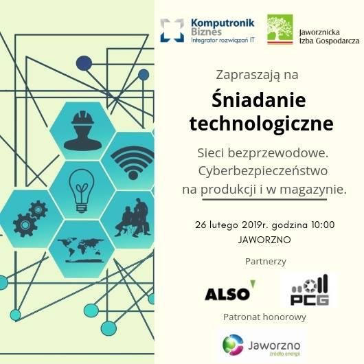 Śniadanie Technologiczne - Cyberbezpieczeństwo i spotkanie z hakerem