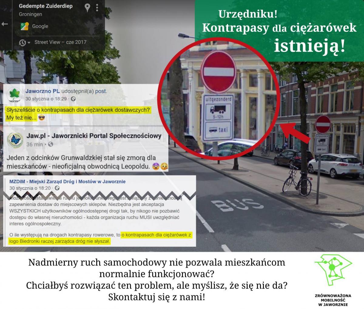 Ruch jednokierunkowy na fragmencie ul. Grunwaldzkiej ?