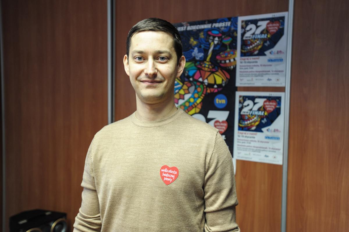 Jakub Bochenek wylicytował nazwę ronda WOŚP