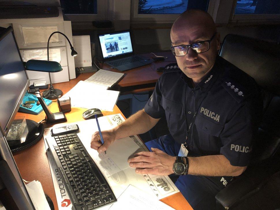 Policjant po pościgu zatrzymał pijanego kierowcę