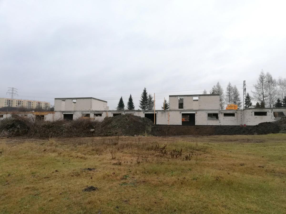 Osiedle domów jednorodzinnych w budowie. Zobacz zdjęcia