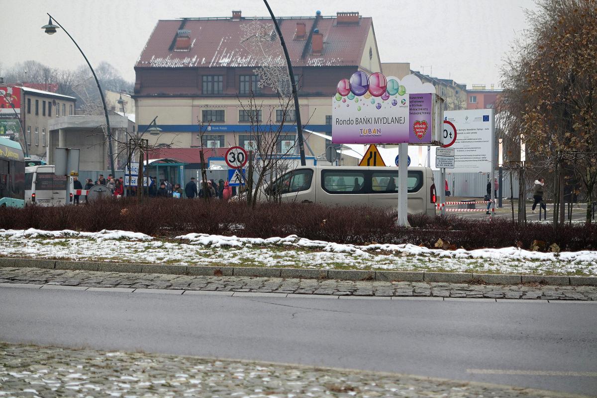 Rondo przy Galenie trafi na licytację WOŚP!