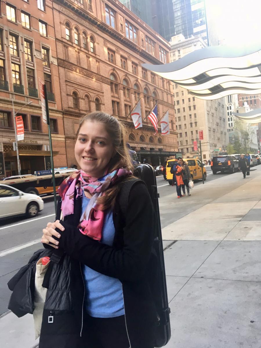 Jaworznianka w Carnegie Hall