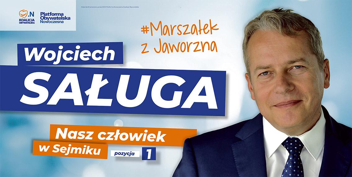 Wojciech Saługa: Jaworzno jest dla mnie najważniejsze