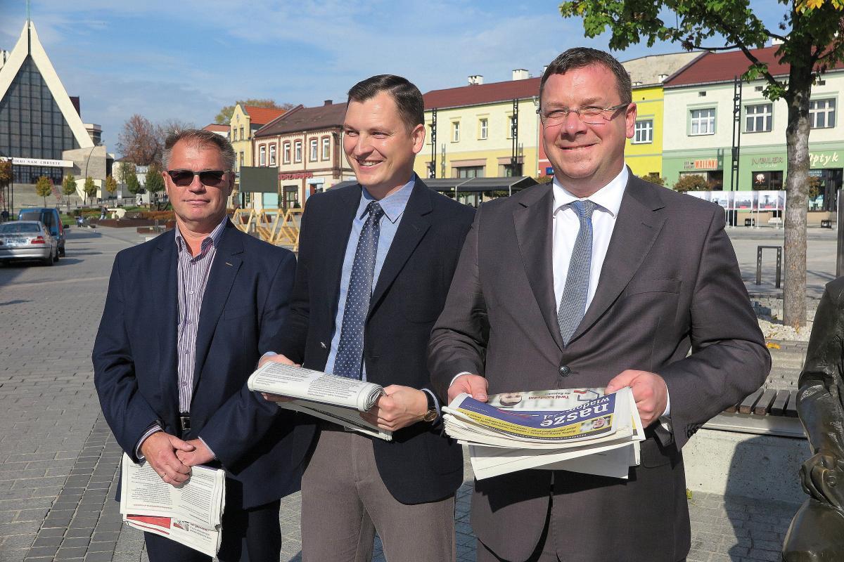 Kandydaci PiS spotkali się z mieszkańcami Jaworzna