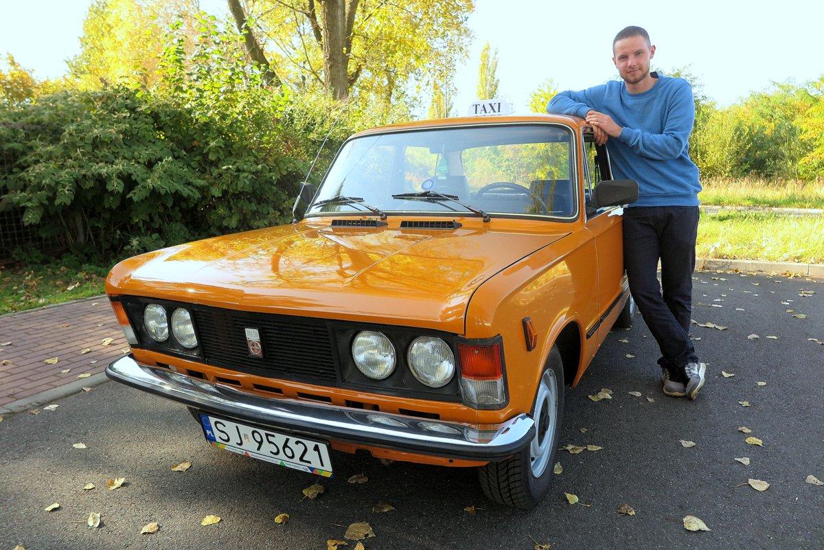 Fiat 125p - wyjątkowa taksówka w Jaworznie!