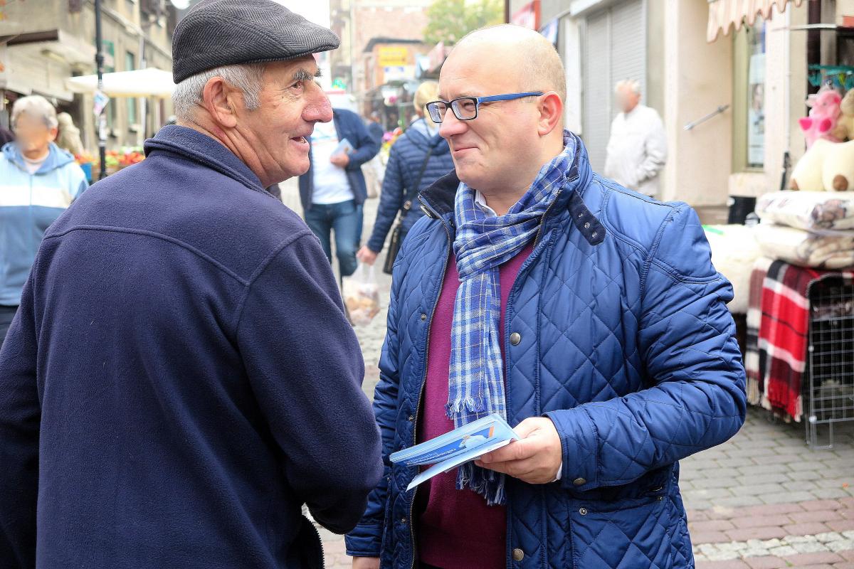 Paweł Bańkowski spotkał się z wyborcami