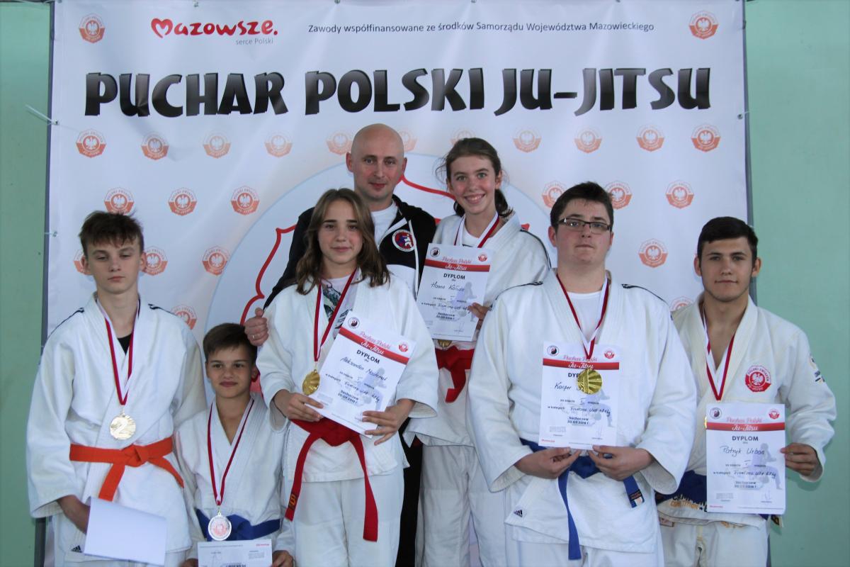 Satori Jaworzno z medalami Pucharu Polski w JU-JITSU