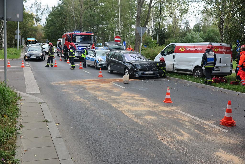Stłuczka na Osiedlu Stałym