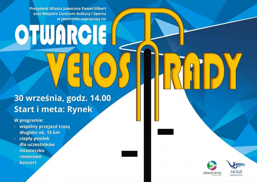 Otwarcie velostrady 30 września