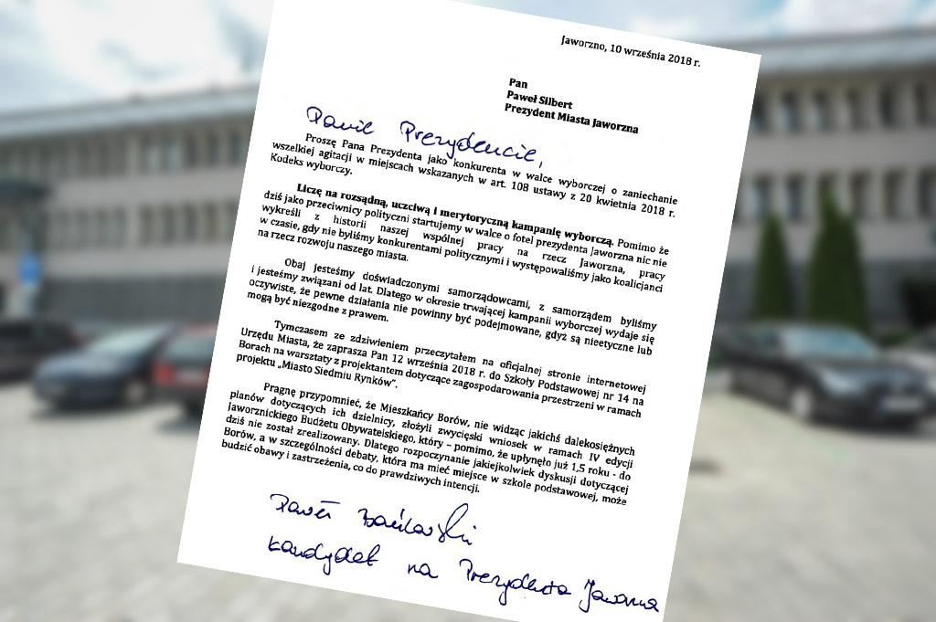 UM odpowiada na list otwarty Pawła Bańkowskiego ws. spotkania na Borach