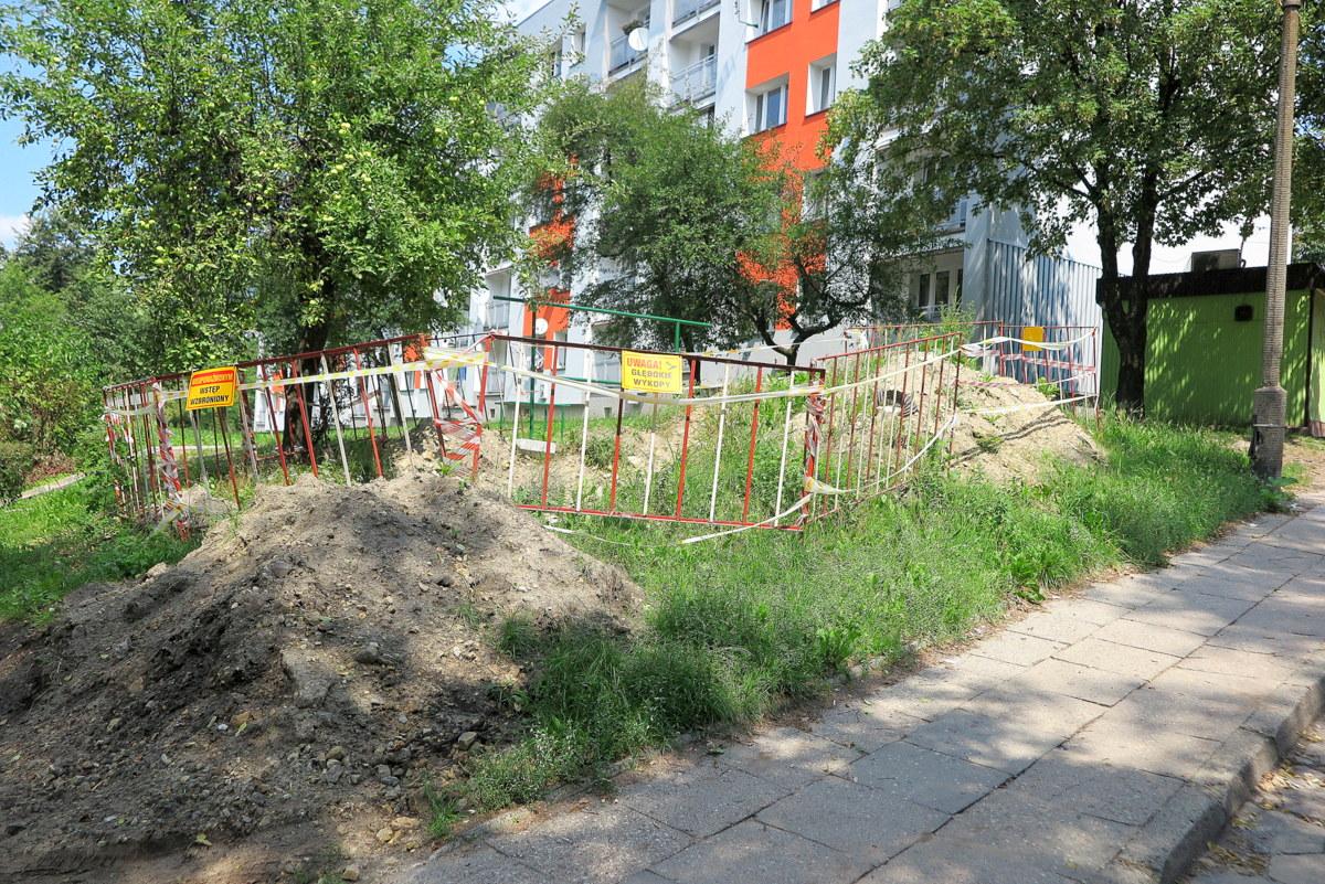 Prace przy zapadlisku na Podwalu dobiegają końca