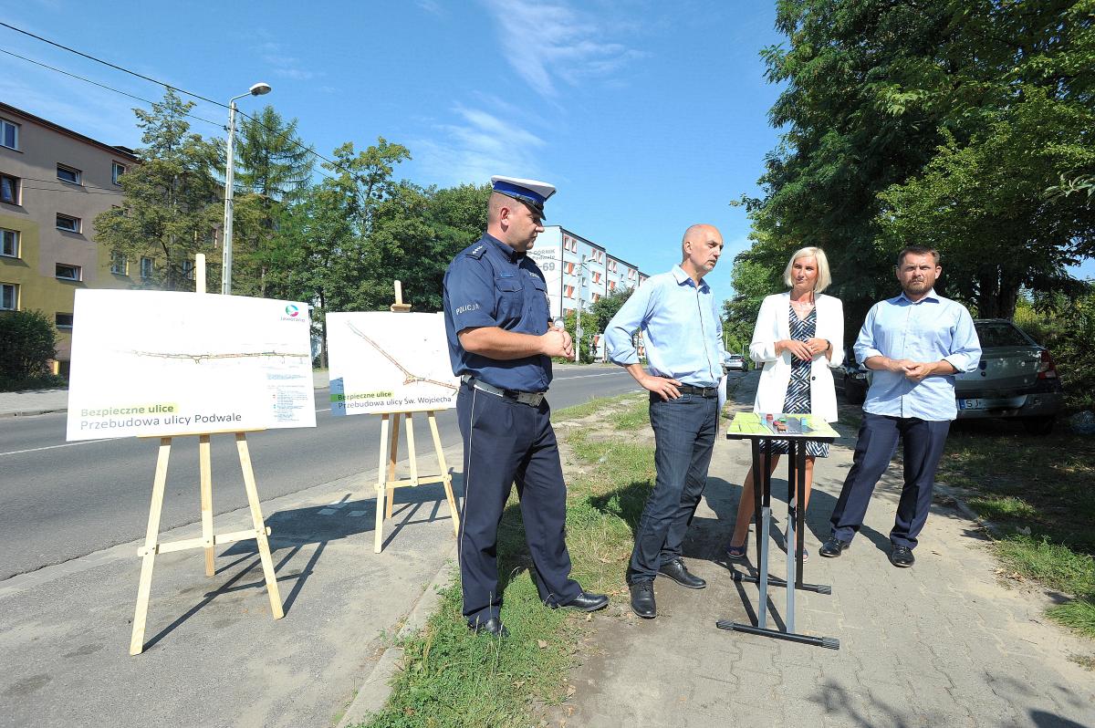 W Jaworznie nie będzie wypadków? Rusza przebudowa ulic Podwale i Św. Wojciecha