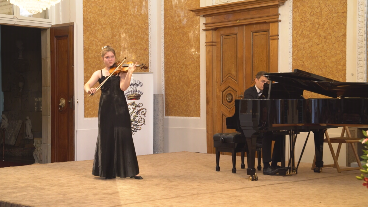 Emilka Szłapa na Międzynarodowych Kursach Muzycznych w Łańcucie