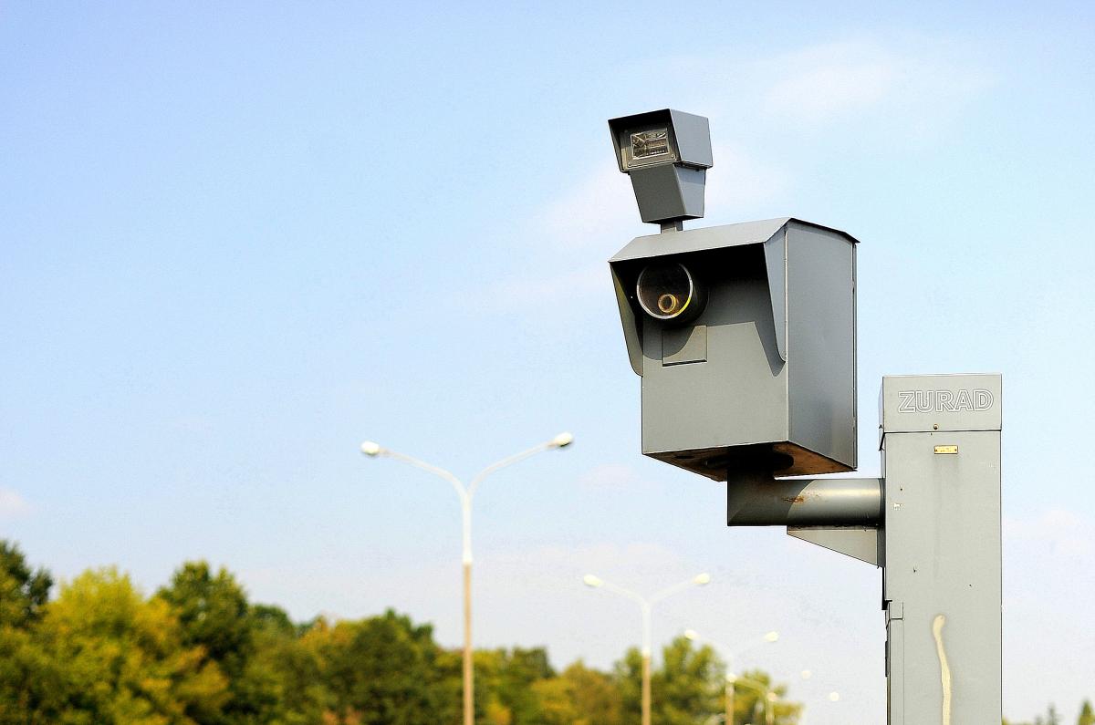 Fotoradar na autostradzie
