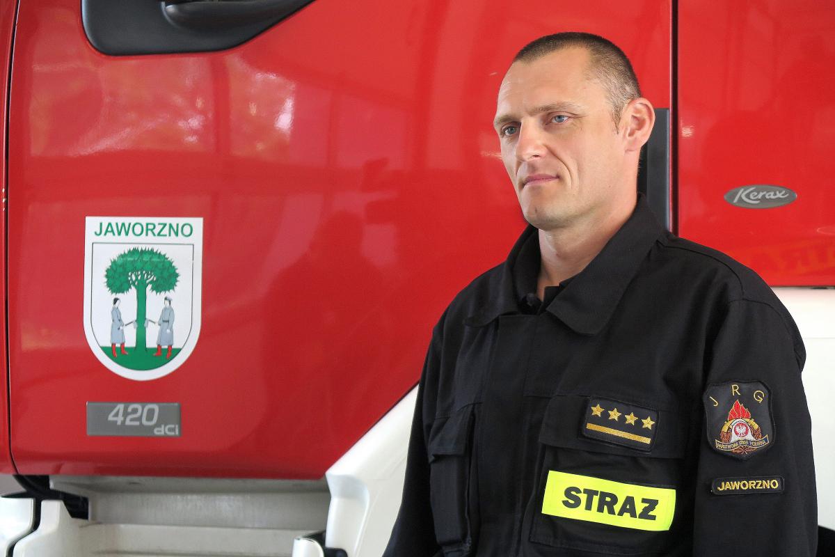 Strażak z Jaworzna uratował człowieka tonącego w morzu!
