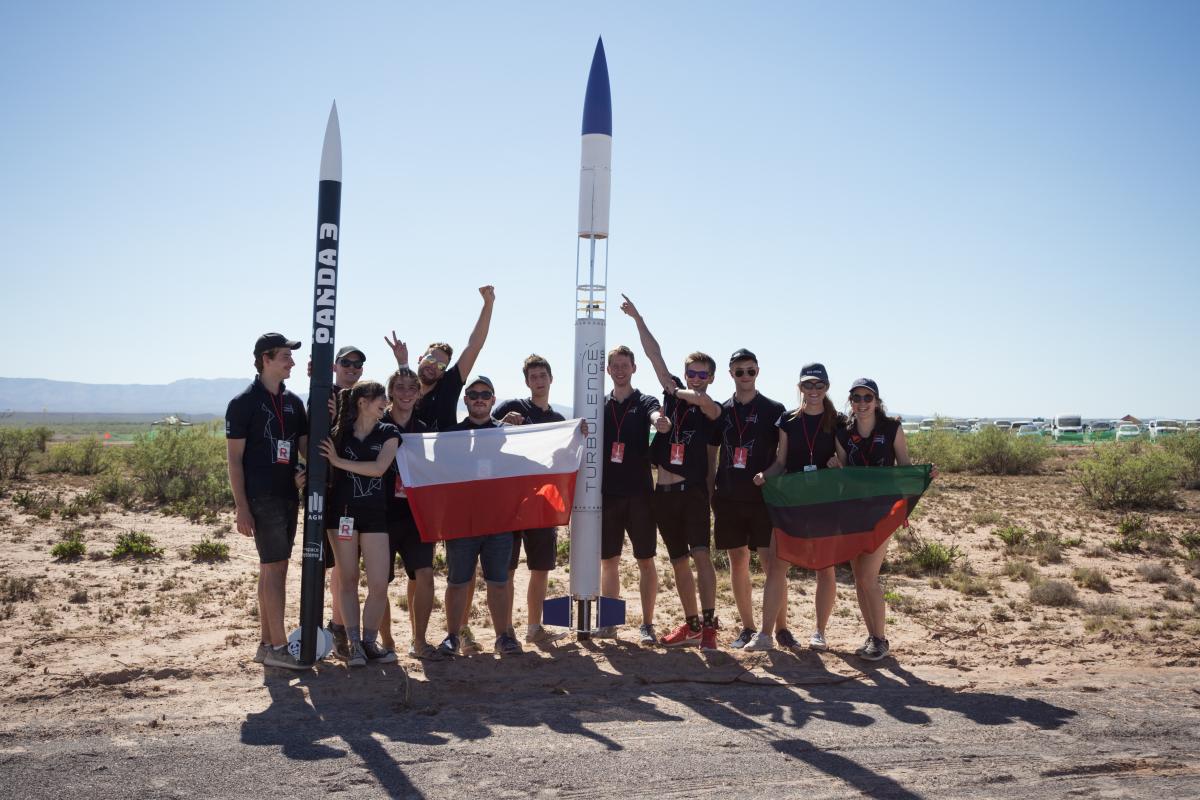Sukces rakiety AGH Space Systems na zawodach w USA