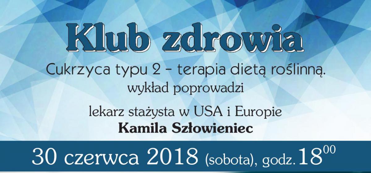 Klub zdrowia zaprasza na wykład o cukrzycy