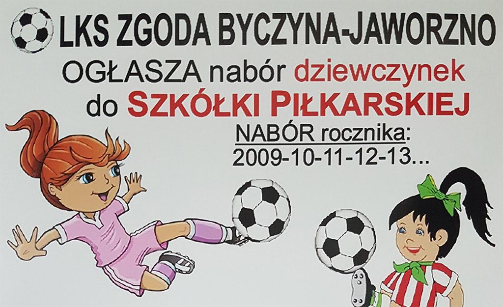 LKS Zgoda Byczyna otwiera rekrutacje dla dziewczyn