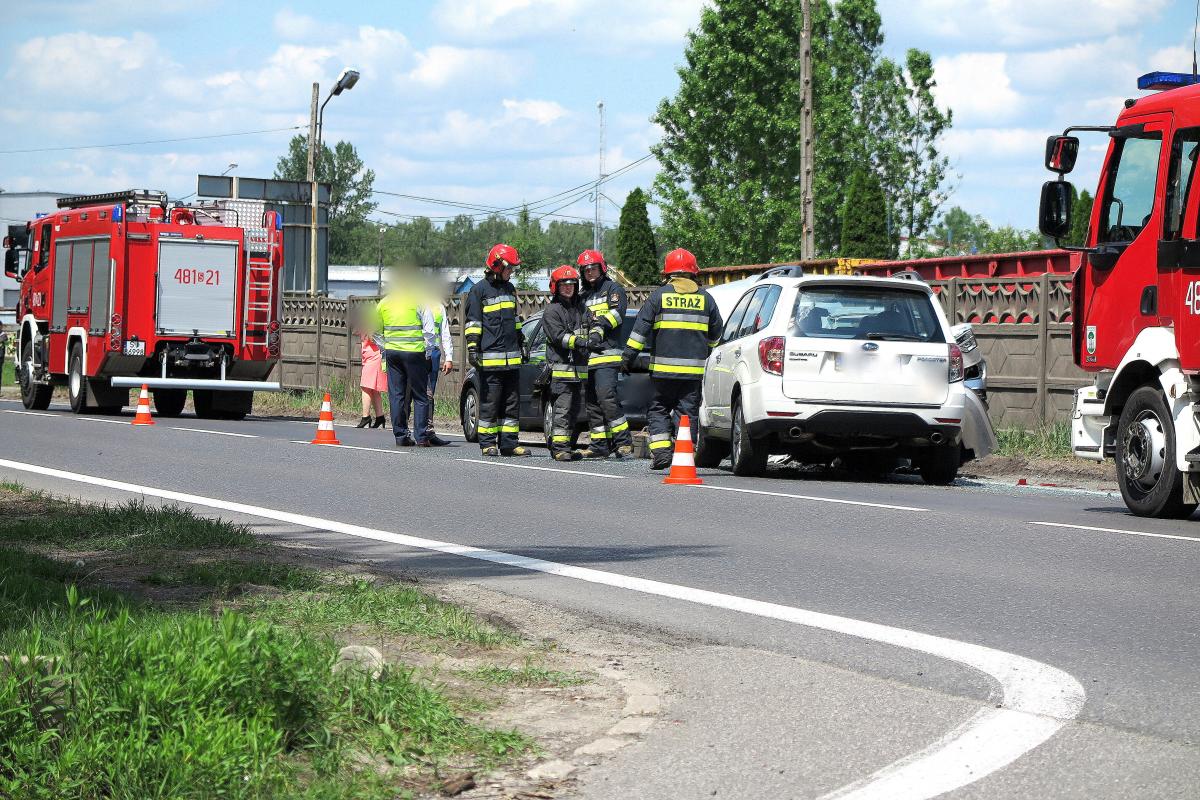 3 samochody rozbite na ul. Martyniaków