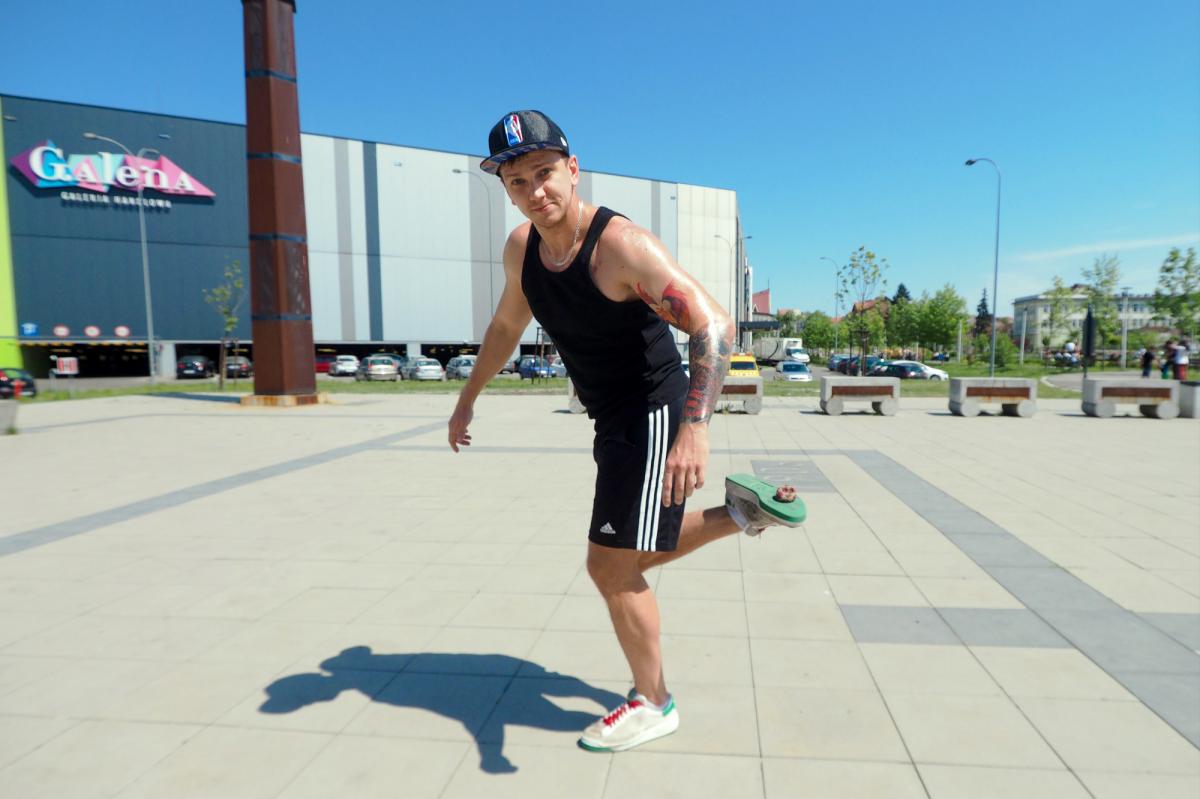 Paweł Nowak - Mistrz Świata w footbagu