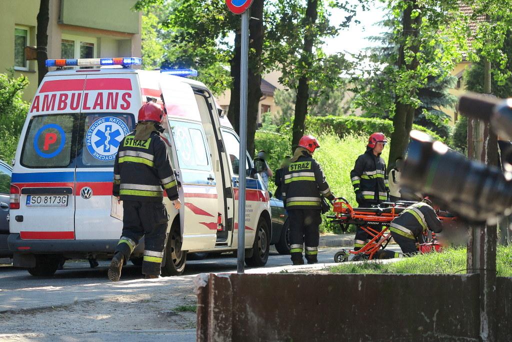 Kolizja z udziałem motocyklisty