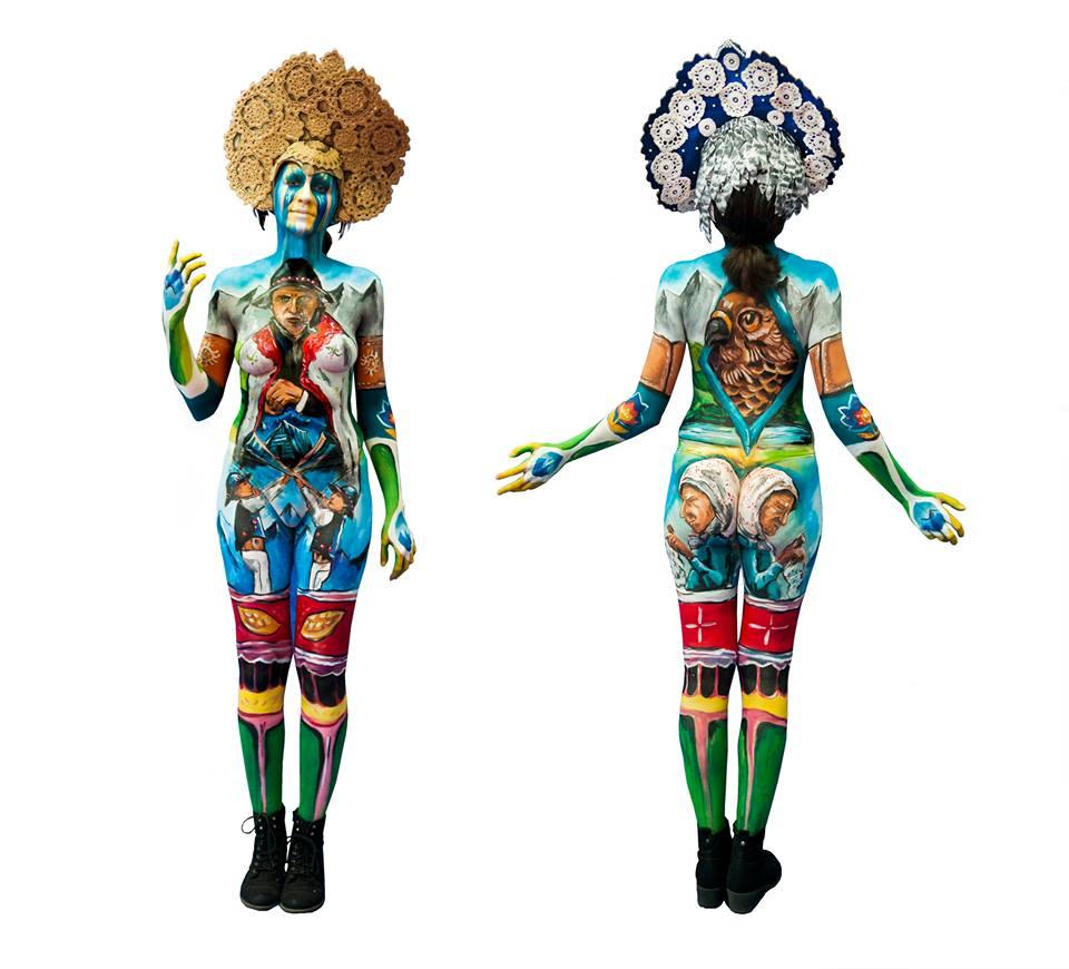 Marian Folga zwycięzcą mistrzostw bodypaintingu w Lipsku