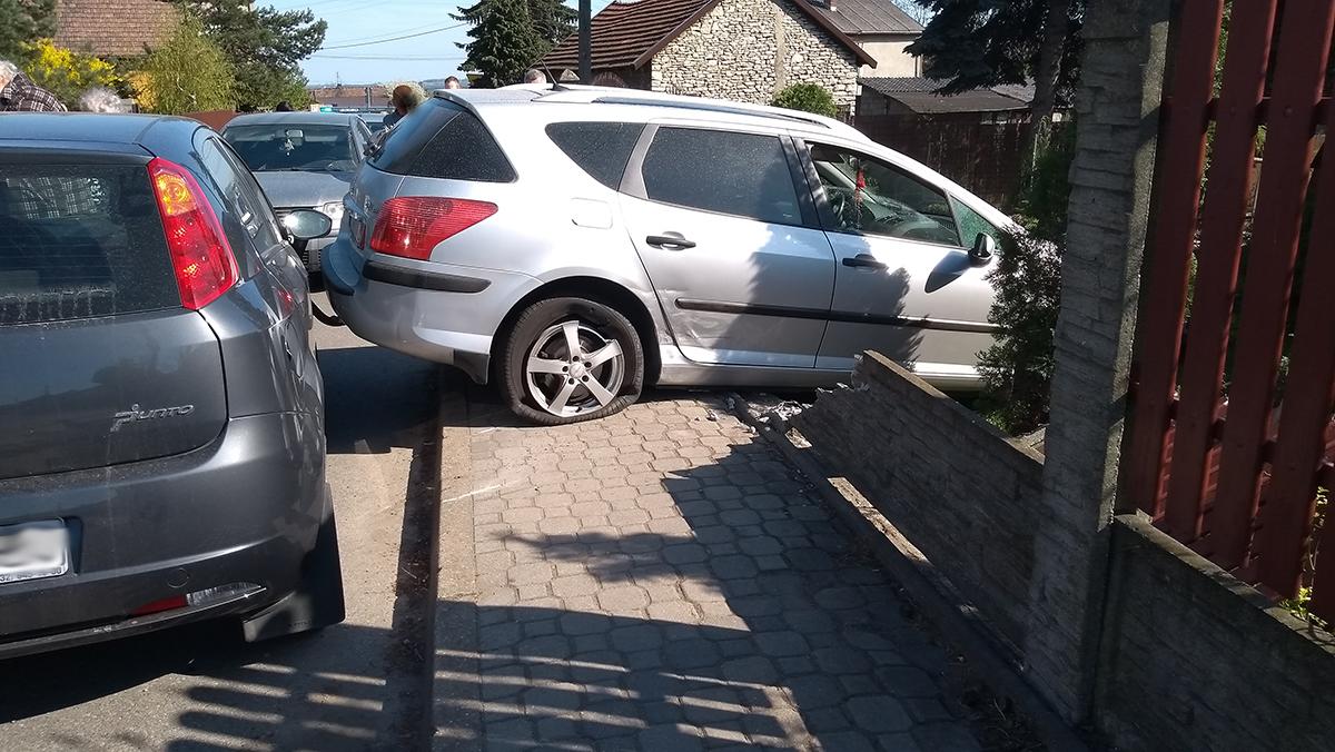 Kolizja na ul. Północnej