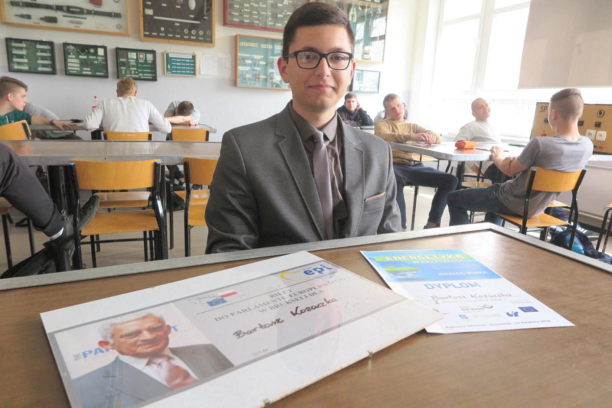 Bartosz Kozaczka zwycięzcą IX Ogólnopolskiego Konkursu „Z energią w przyszłość”