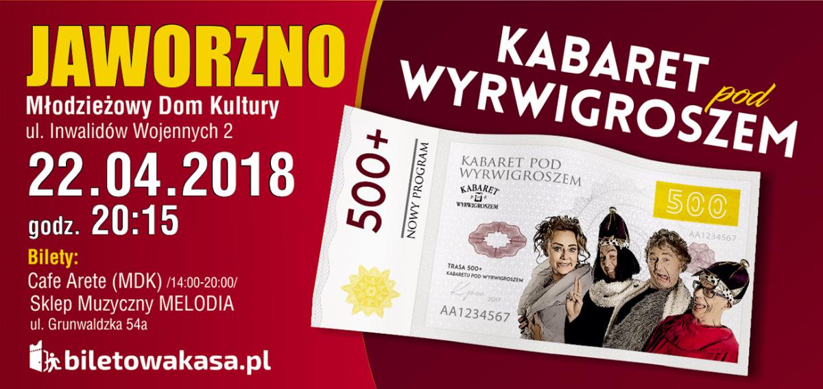 Zaproszenia na Kabaret pod Wyrwigroszem