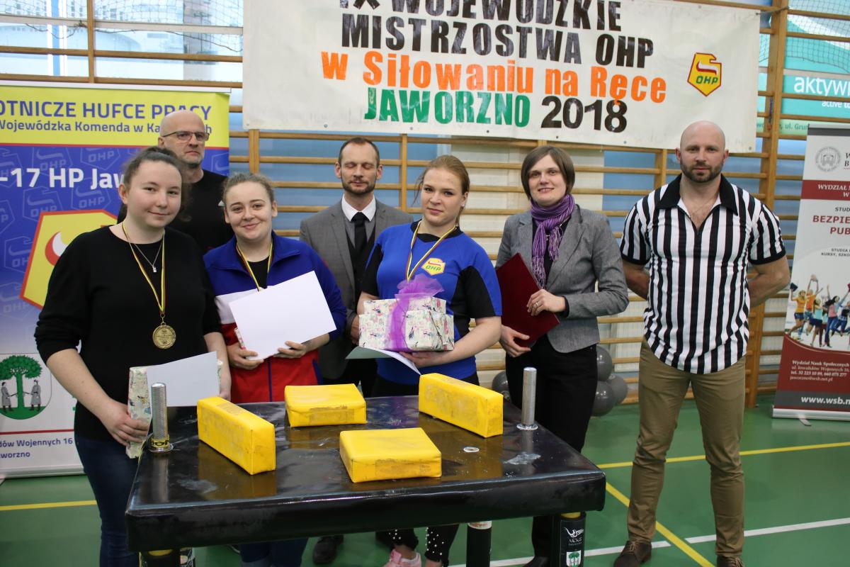 OHP: Jaworzno na podium w siłowaniu na rękę