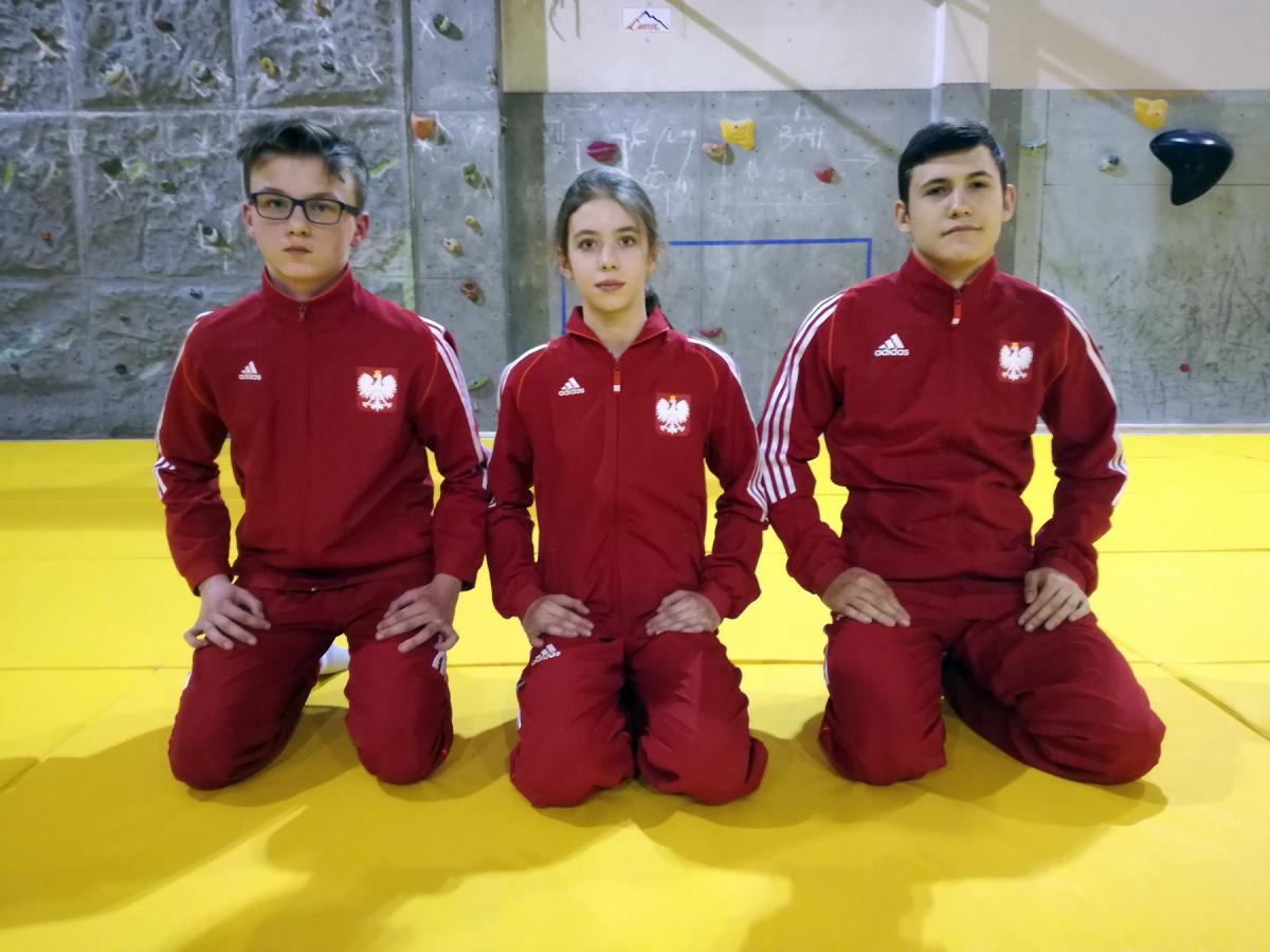 Hanna Kałuża, Patryk Matusik oraz Patryk Urban powołani do Reprezentacji Polski w Ju-Jitsu