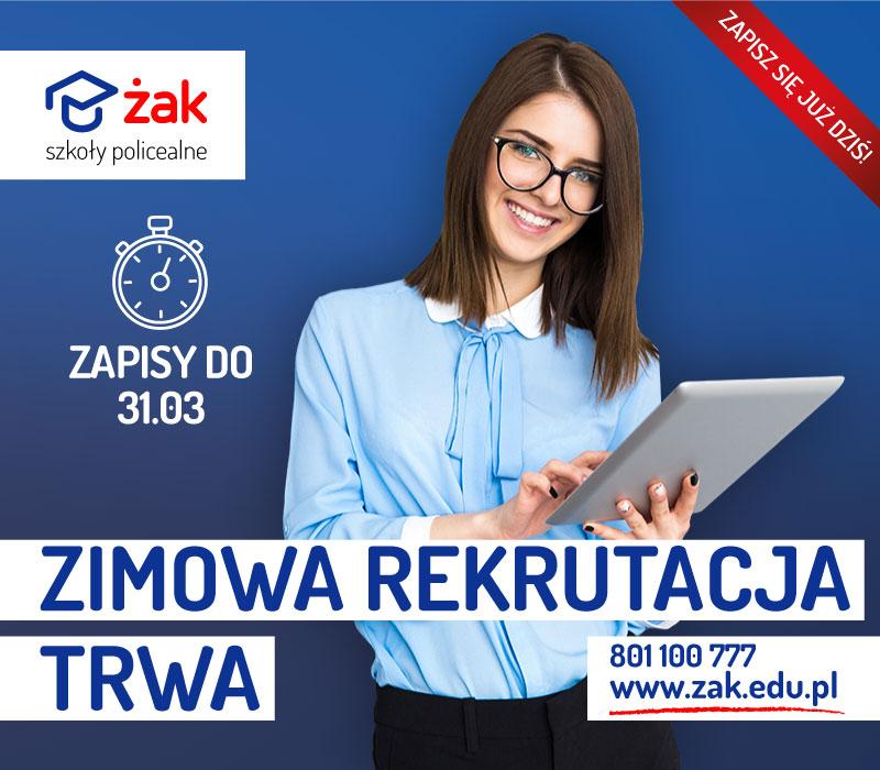 ŻAK zrobi z Ciebie fachowca w dziesięć miesięcy!