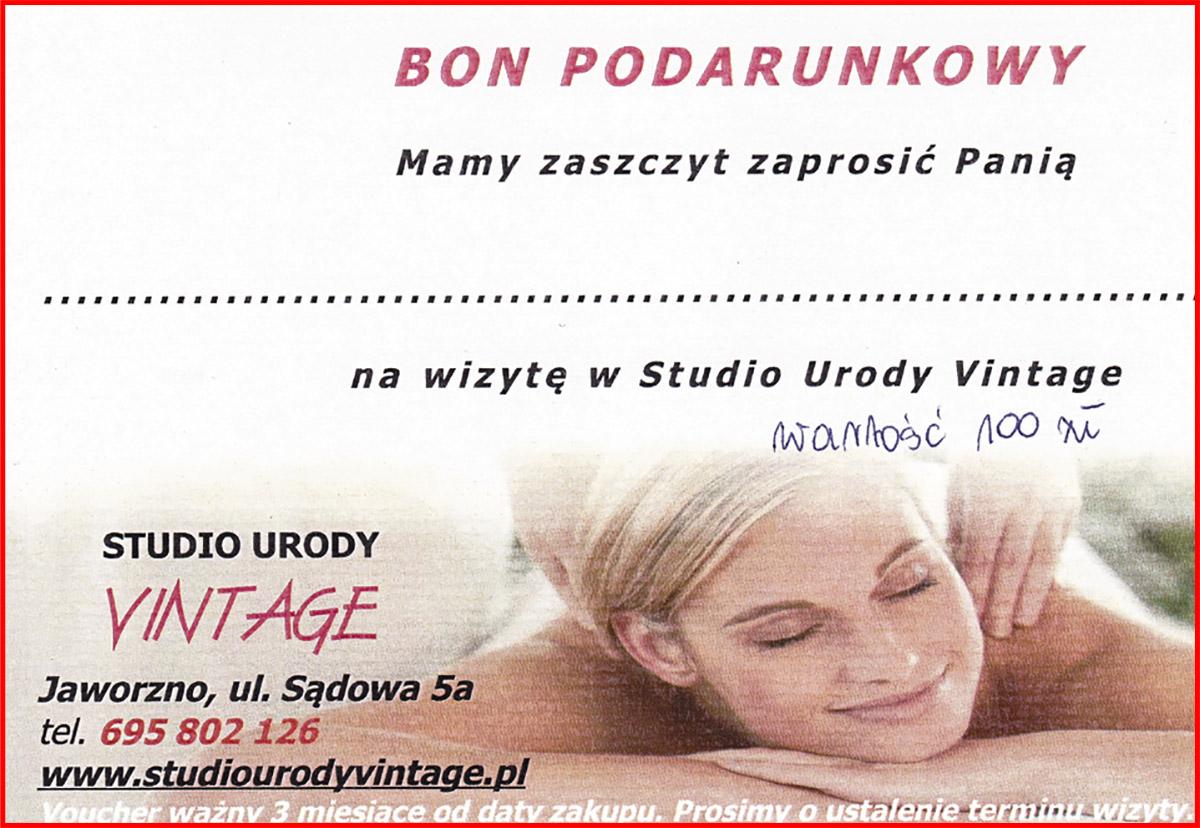 Dwa vouchery na Dzień Kobiet od Studia Vintage