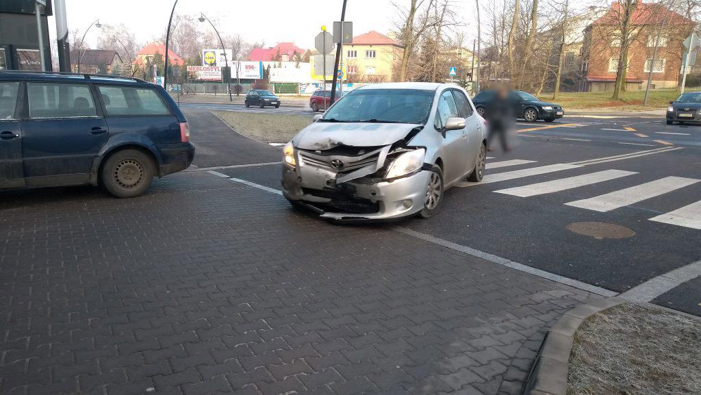 Kolejna kolizja przy Galenie