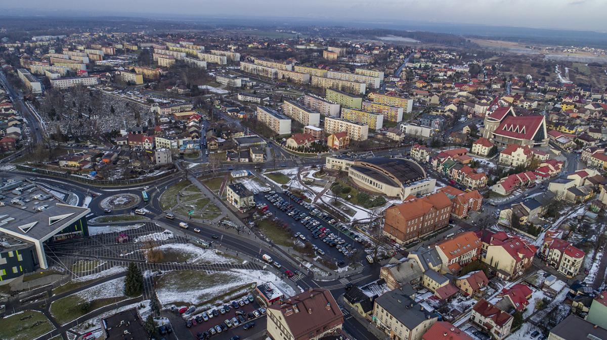 Panorama Jaworzna w 4K