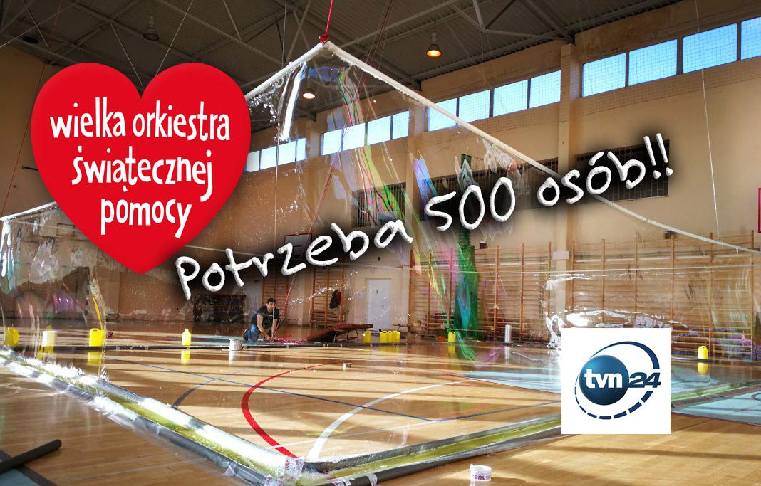 Pobijamy rekord Guinnessa. Transmisja live w TVN24
