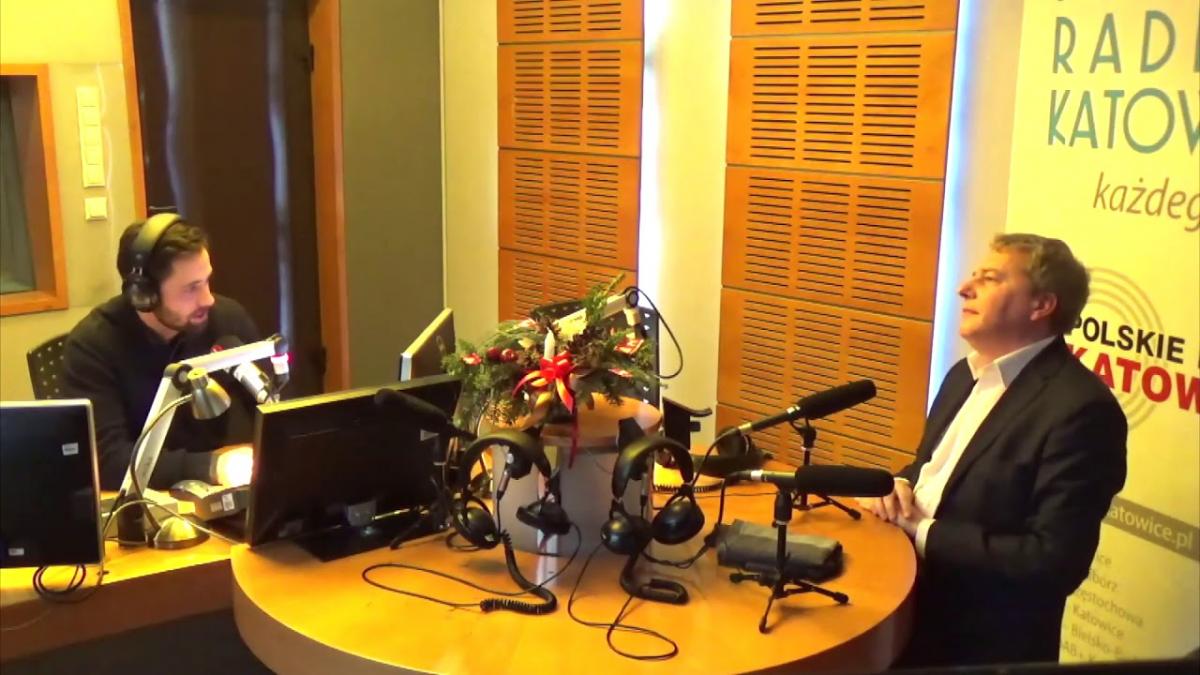 Wojciech Saługa w Radio Katowice o miejscu Jaworzna w metropolii
