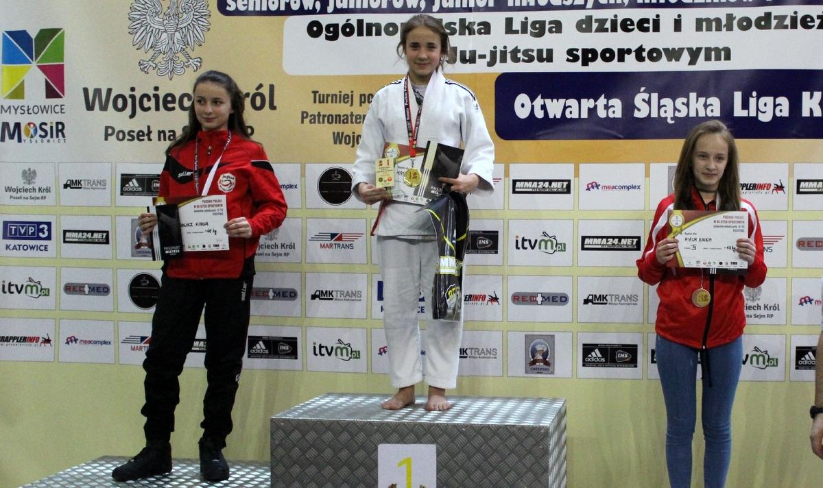Aleksandra Masternak z Pucharem Polski w Ju-jitsu