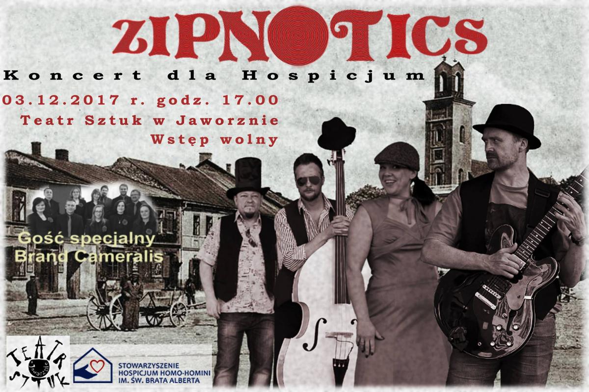 Koncert dla hospicjum. Zagrają Zipnotics i Brand Cameralis