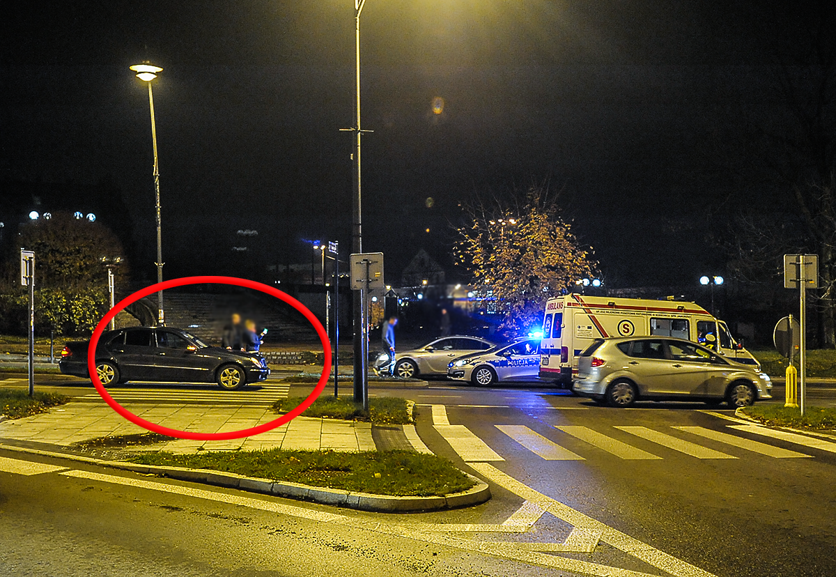 Potrącenie pieszej. Kobieta wtargnęła na pasy