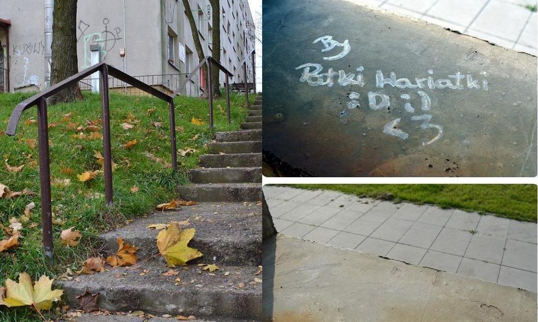 Wandale naprawiają swoje szkody