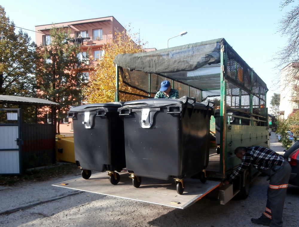 Za niedostarczone pojemniki będą kary finansowe