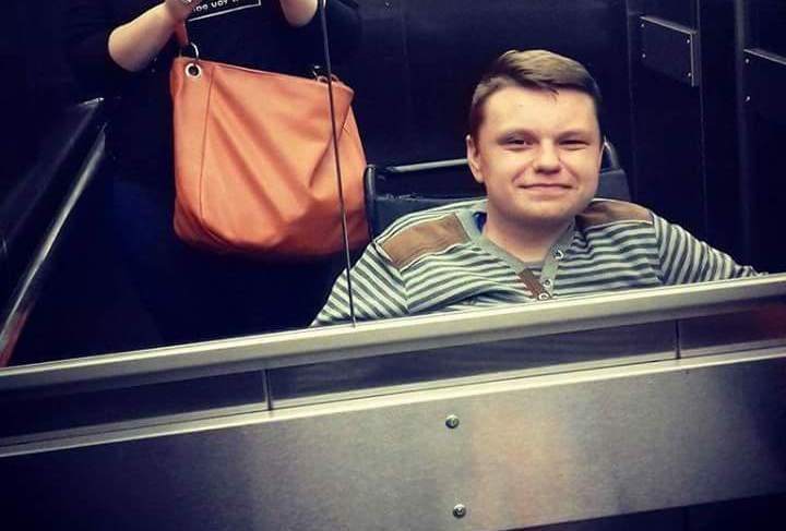 Jego marzeniem jest winda wspomagająca