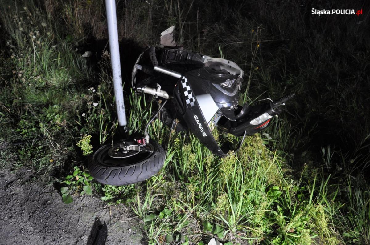 Motorowerzyści na drogach nie zawsze są bezpieczni...