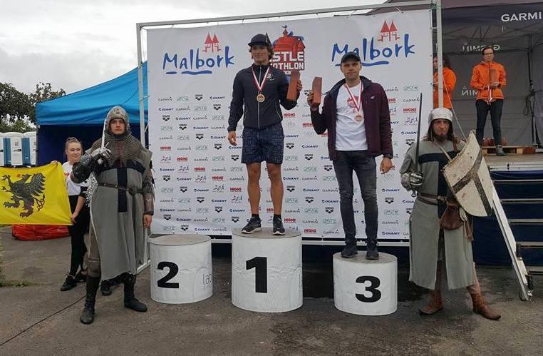 Mariusz Drabiński- brązowym medalistą Mistrzostw Polski w triathlonie